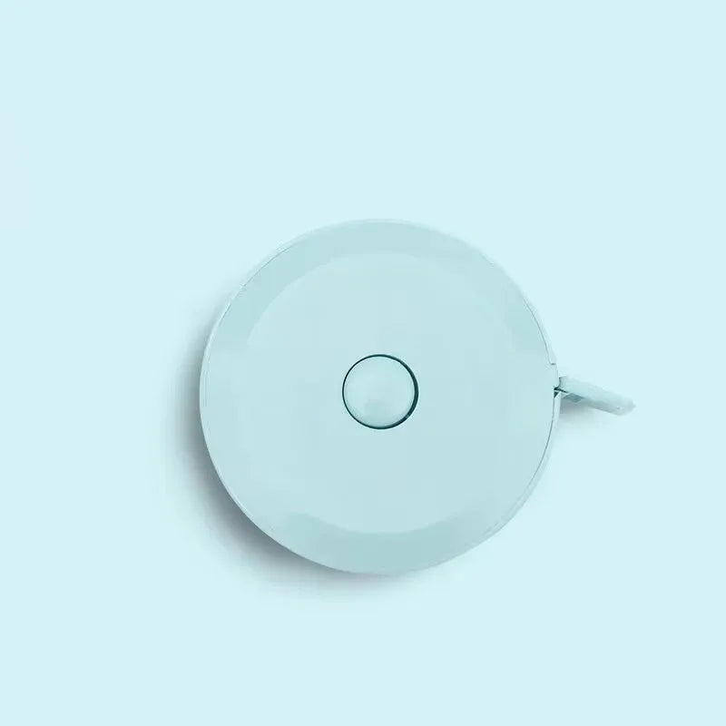 4 pièces/2 pièces/1 mètre ruban de 1,5 m, petit format, portable, pour étudiants, en cuir souple, avec trois sections pour la mesure des vêtements et recyclage automatique
