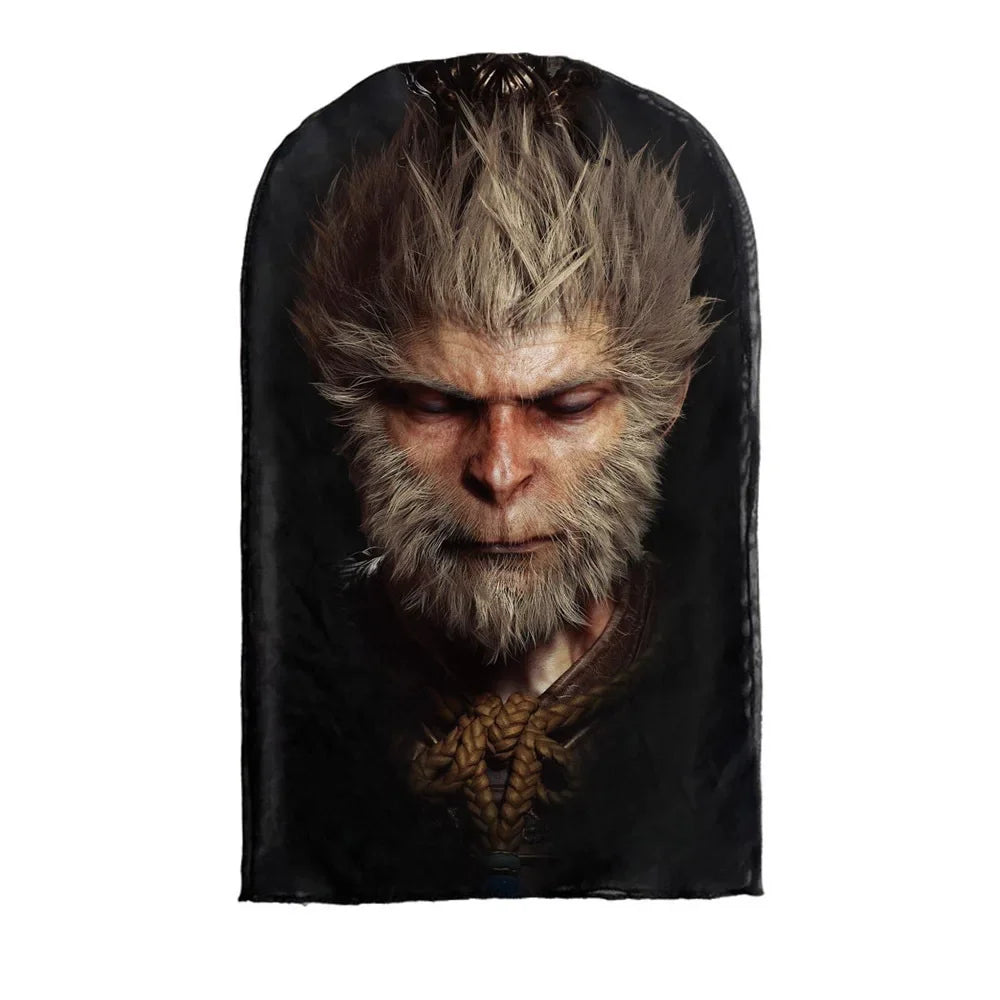 Masque Kanye imprimé en 3D pour cosplay, masque intégral en maille extensible pour hommes et femmes, déguisement de rôle, cagoule tendance pour Halloween