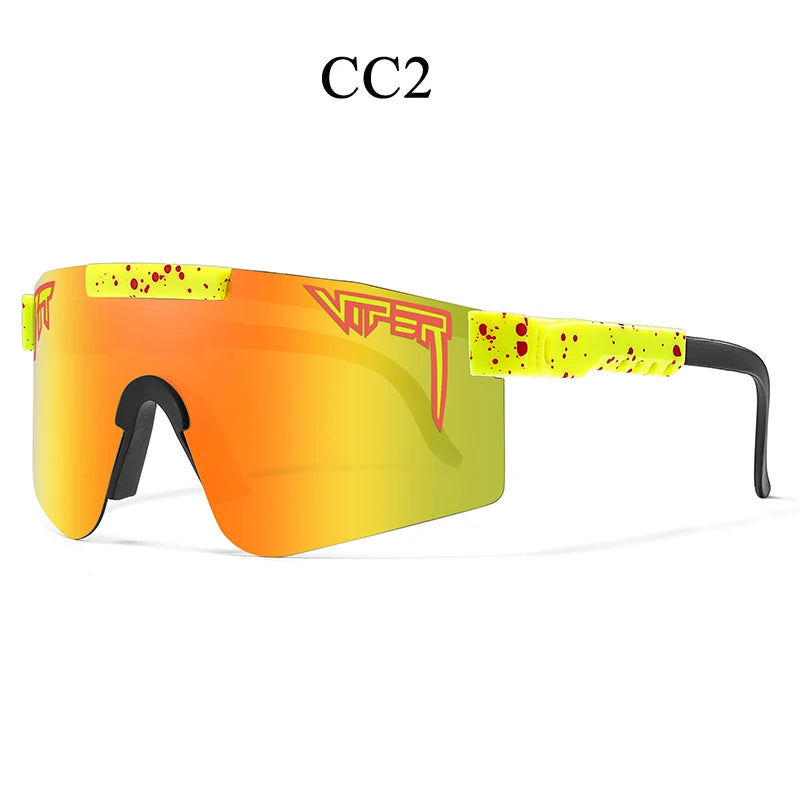 Lunettes de soleil Pit Viper pour adultes, pour hommes et femmes, pour la conduite, le Sport, UV400, Cycle, mode Baseball