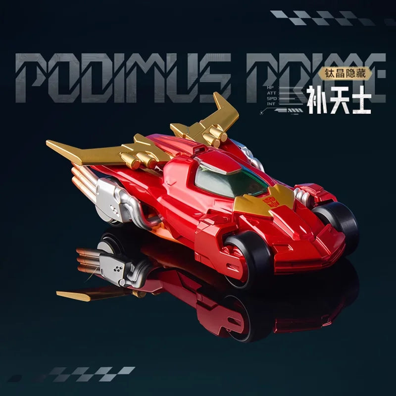 Original Blokees Wheels Transformers Car C01 Car Leader Figure Blind Box Autobot Anime Peripheral Collection Toys Kids Gift