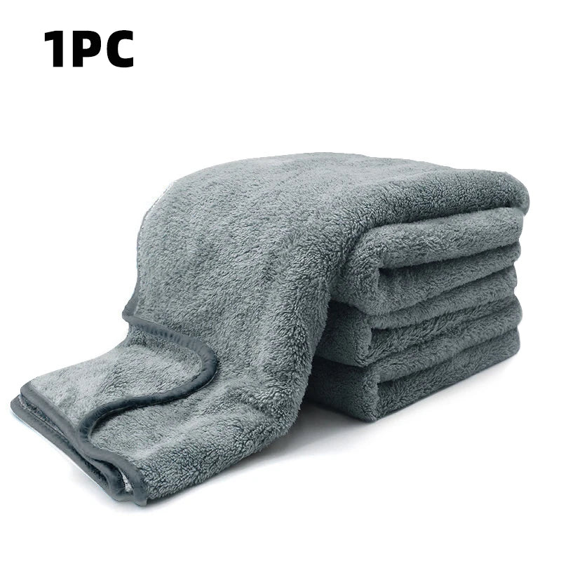 Serviette de lavage auto en microfibre SEAMETAL, super absorbante, pour le nettoyage et le séchage de votre voiture. Chiffons multifonctionnels pour accessoires de lavage auto