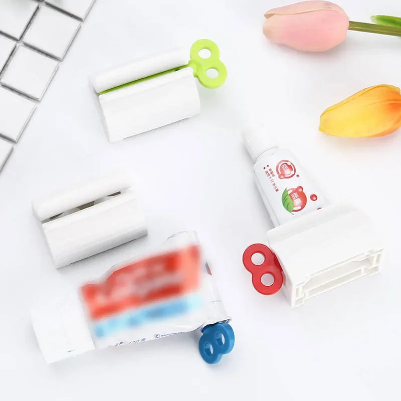 1/3pcs Rolling Toothpaste Squeezer Lazy Man Shampoo Manual Toothpaste Clip Manual Toothpaste Versatile Facial Cleanser Squeezer