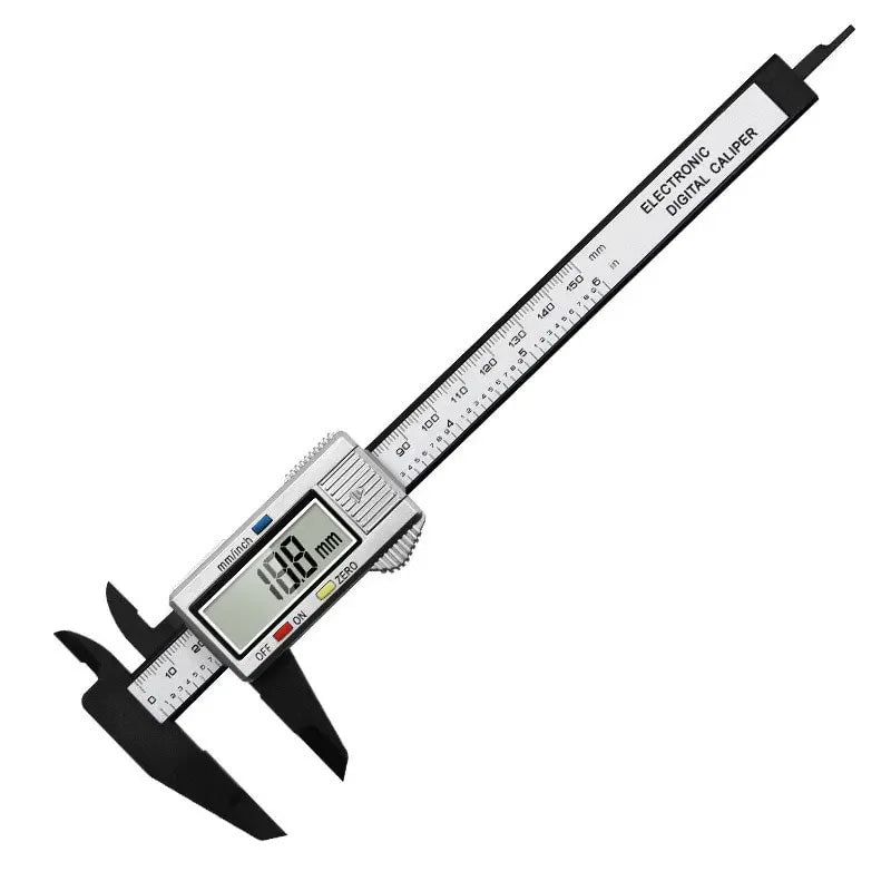 1PC Plastic Vernier Caliper Mini Portable Caliper Student Vernier Ruler 0-150mm Measuring Tool New