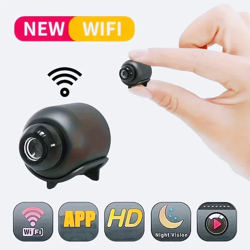 1080P HD Mini caméra WiFi sécurité intérieure Surveillance bébé moniteur Vision nocturne caméscope IP caméra Audio enregistreur vidéo