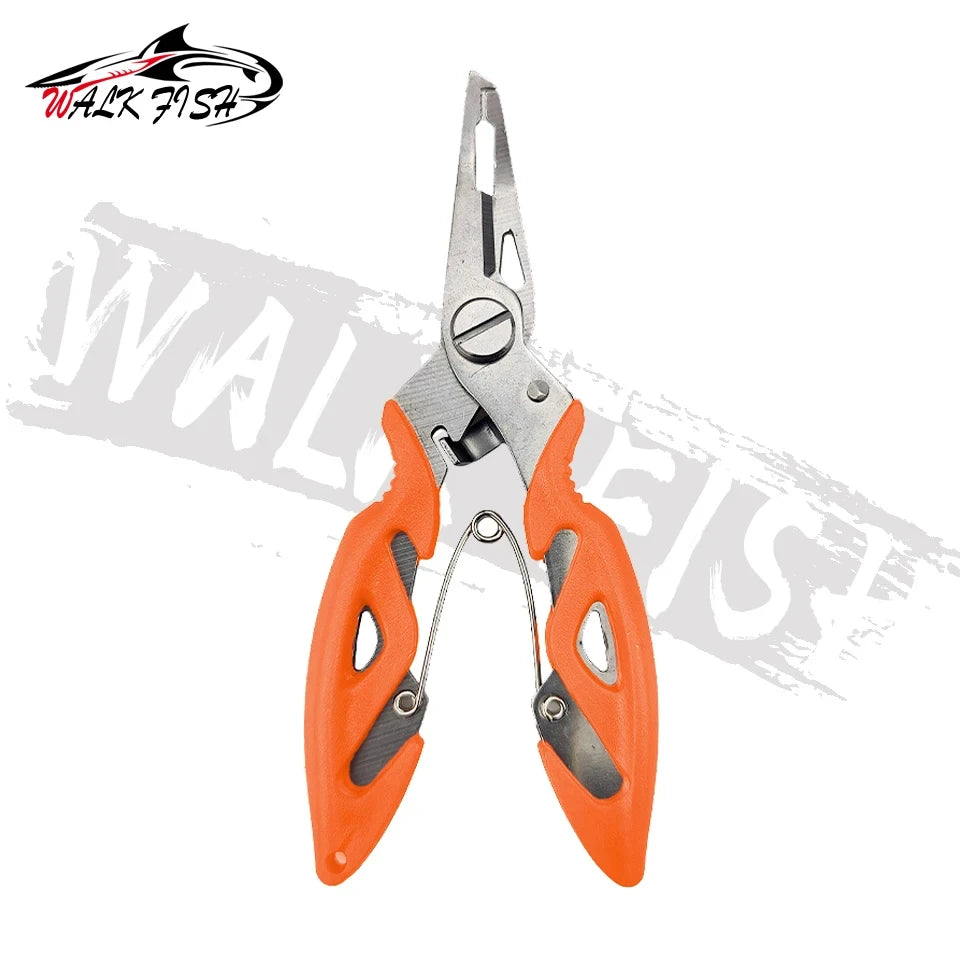 Pince de pêche, coupe-fil, ciseaux, mini dégorgeoir, outils multifonctions, nouvelle mâchoire à bec noir, plomb de pêche d'extérieur