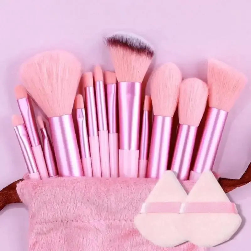 Ensemble de pinceaux de maquillage professionnels, doux et moelleux, pour fond de teint, poudre, fard à paupières, mélange Kabuki, outil de beauté