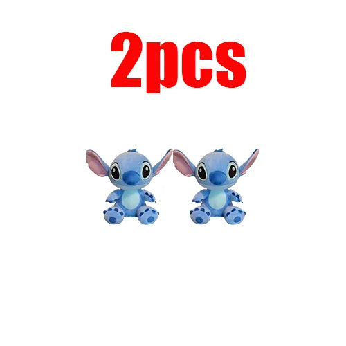 18cm Original Plush Stitch toy Baby Movie Cartoon Model Doll Children Action Figures Stuffed Toys Pendant Gifts
