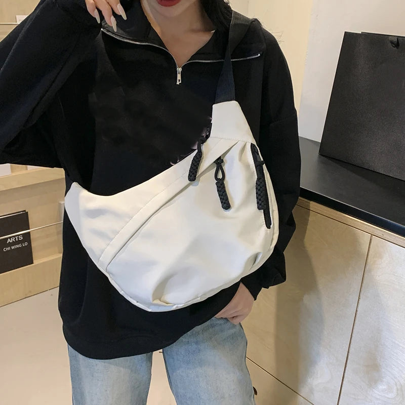 Sac de téléphone cross-body pour femme, mini sac à bandoulière style rue, sac à bandoulière léger et décontracté, sac à coque, tendance
