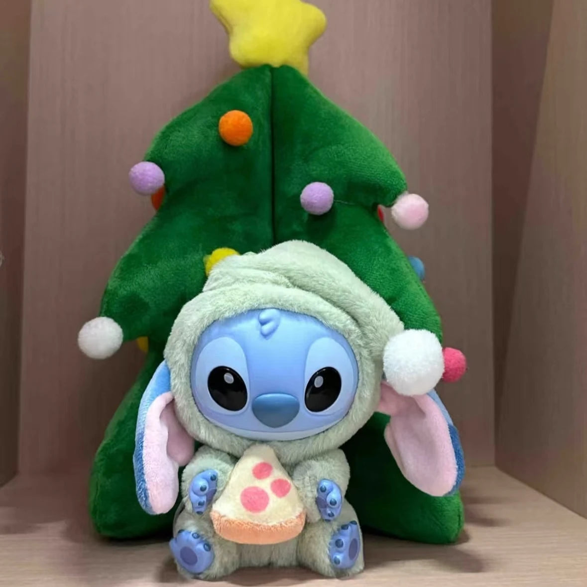 Boîte aveugle série Stitch Eat Something Before Sleep, boîte mystère, jouet, figurine de dessin animé, poupée pendentif, ornements, cadeau de noël pour enfant