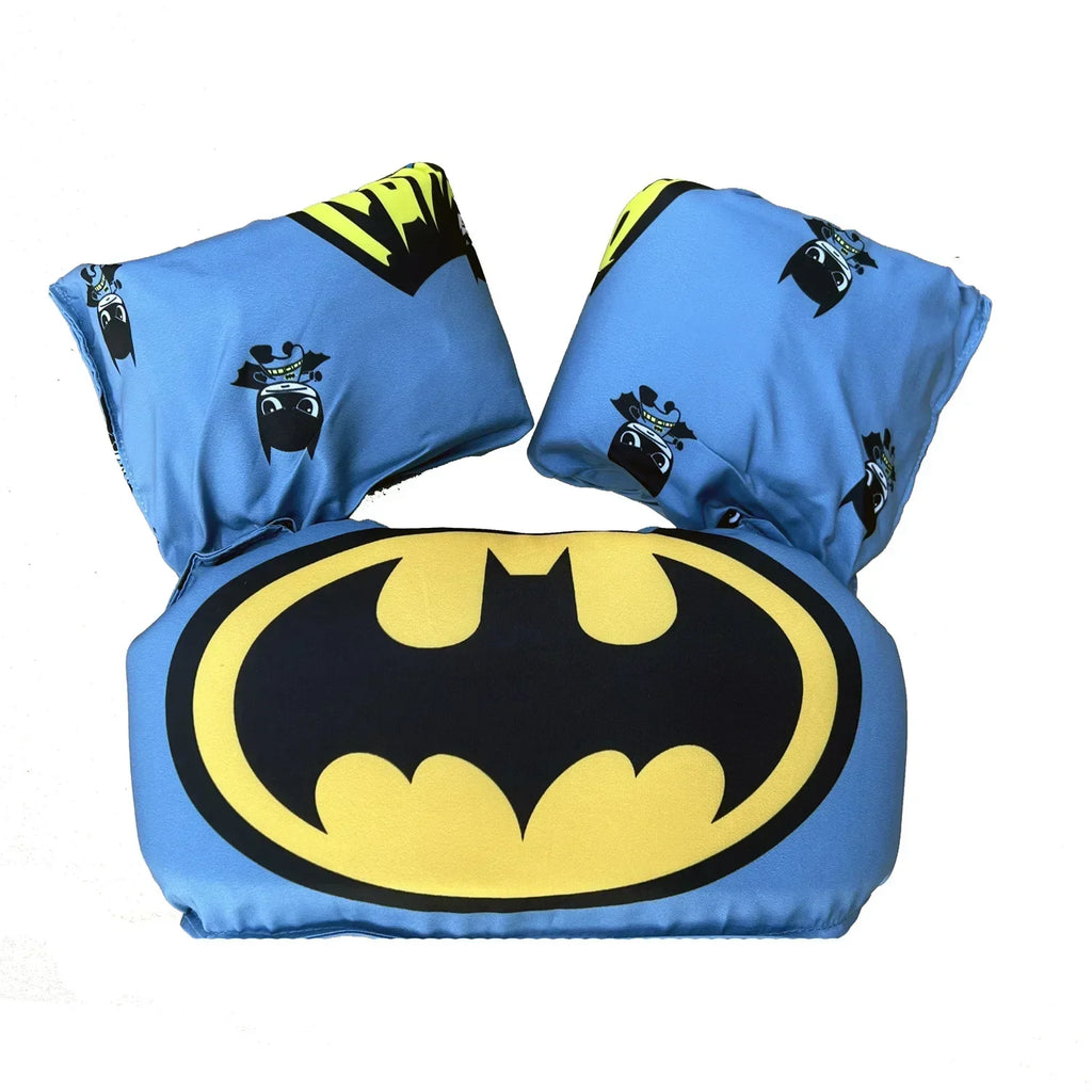 Gilet de sauvetage pour bébé avec manches rondes et motifs de dessin animé, combinaison de sécurité aquatique pour enfants, jouet de croissance