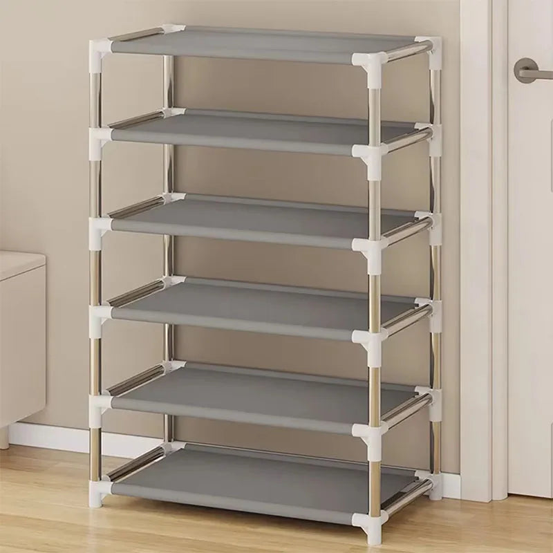 Meuble à chaussures minimaliste et économique, à plusieurs niveaux, pour salon ou entrée