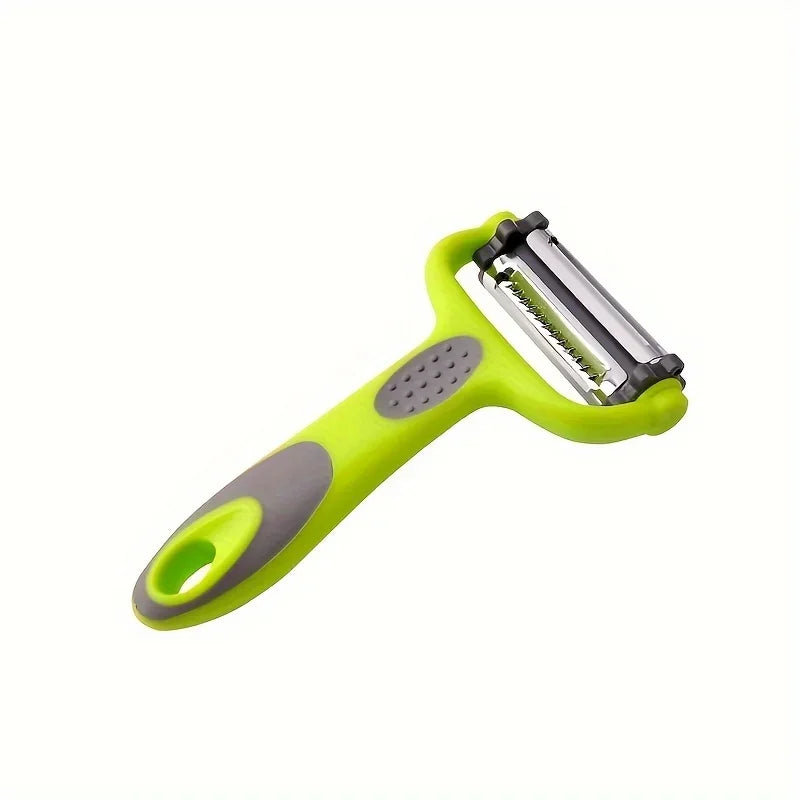 Éplucheur rotatif 3 en 1 pour fruits, légumes, chou, salade, carottes, pommes de terre, râpe multifonction pour cuisine, éplucheur julienne