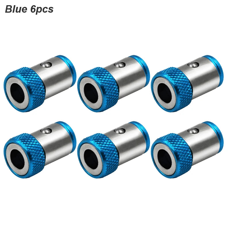Clearance_Magnetic Ring Cross Phillips Tournevis Porte-embout 6.35mm 1/4 Alliage universel Anti-corrosion Forte puissance de magnétisation