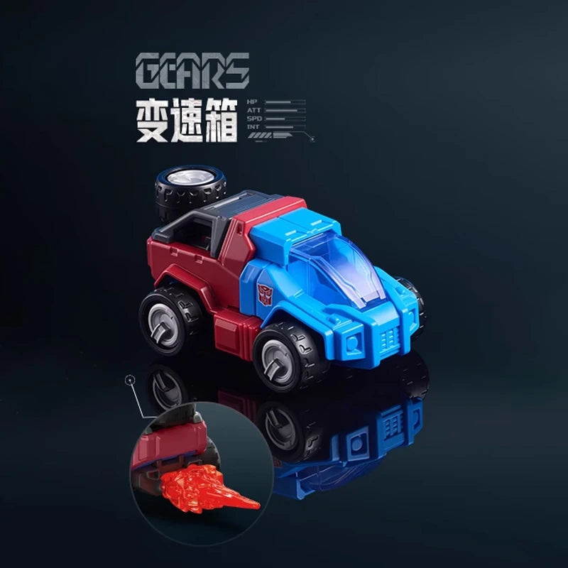 Original Blokees Wheels Transformers Car C01 Car Leader Figure Blind Box Autobot Anime Peripheral Collection Toys Kids Gift