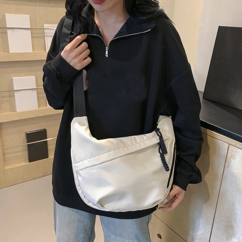 Sac de téléphone cross-body pour femme, mini sac à bandoulière style rue, sac à bandoulière léger et décontracté, sac à coque, tendance