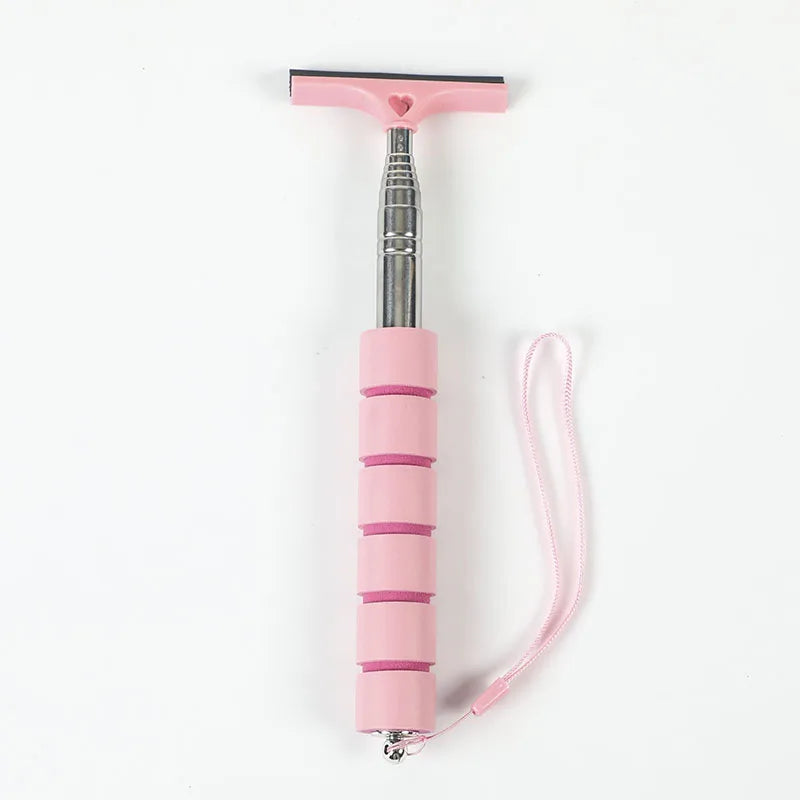 Outil de nettoyage d'essuie-glace de rétroviseur de voiture, nettoyeur de brouillard de verre automobile, grattoir, accessoires de voiture, brosse de nettoyage de vitres télescopique