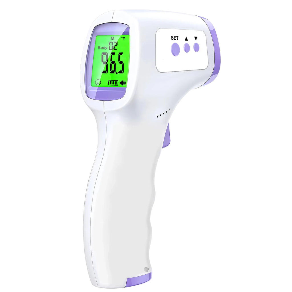 Thermomètre médical numérique infrarouge à mesure rapide de la température, portable