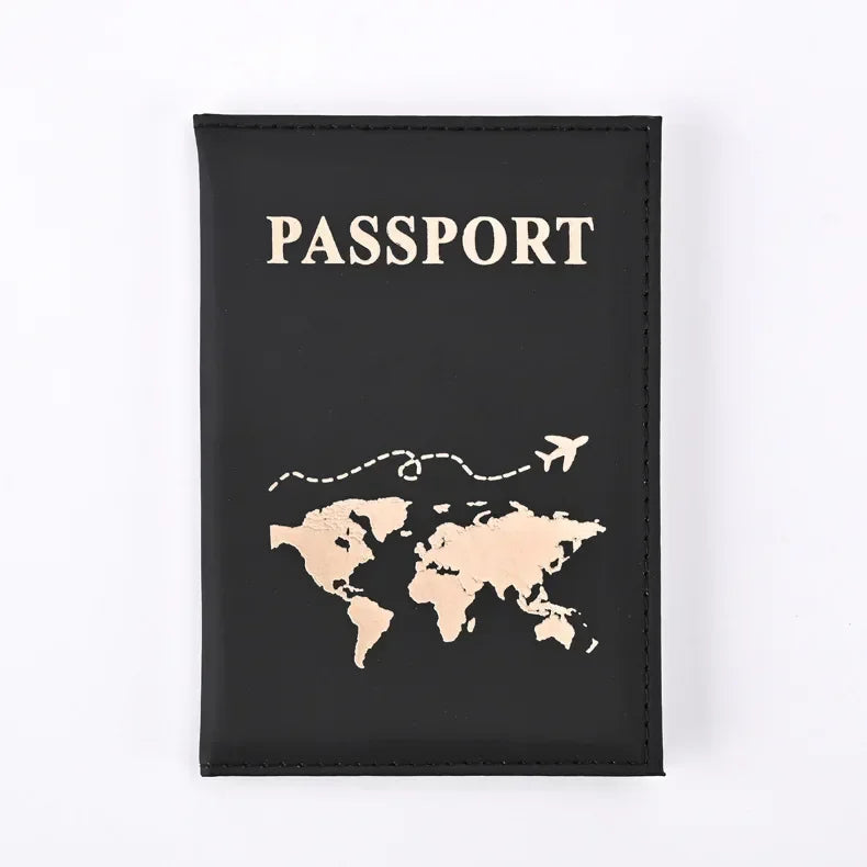 Mode Femmes Voyage Passeport Housse Étui ID Crédit Porte-Carte Accessoires De Voyage Carte Passeport Portefeuille Billet De Protection