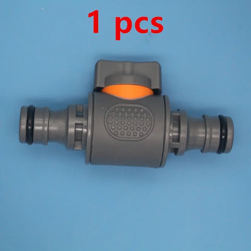 New 1PC/2PCS Garden Hose Shut Off Valve Tap Adapter Quick Joint Garden Sprays Sprinklers for Watering the Garden