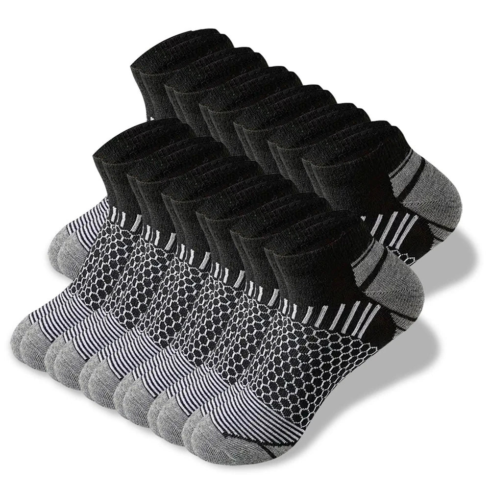 6/12 paires chaussettes basses colorées pour hommes mode confortable automne classique noir chaussette d'affaires chaussettes courtes pour hommes de haute qualité