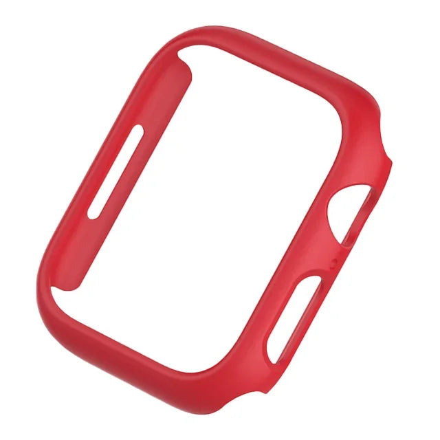 Couvercle pour boîtier de montre Apple Watch, 45mm 41mm 44mm 40mm 42mm 38mm 46 49mm, accessoires de protection PC, pare-chocs iWatch série 8 7 SE 6 5 4 3 9