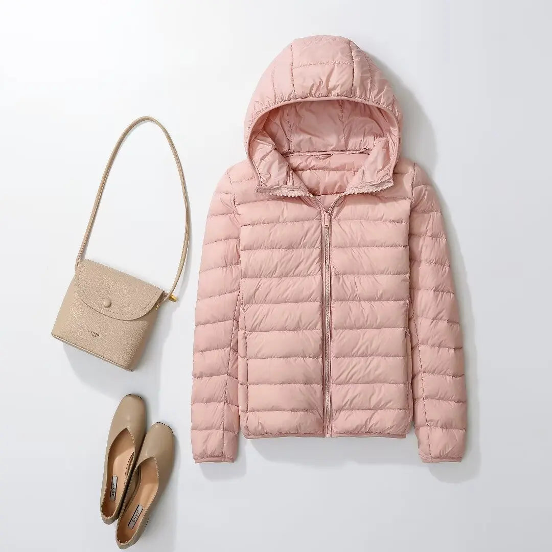 Veste bouffante à capuche pour femme, 15 couleurs, grande taille 5XL 6XL 7XL, nouvelle collection printemps-automne 2025, Ultra légère, emballable