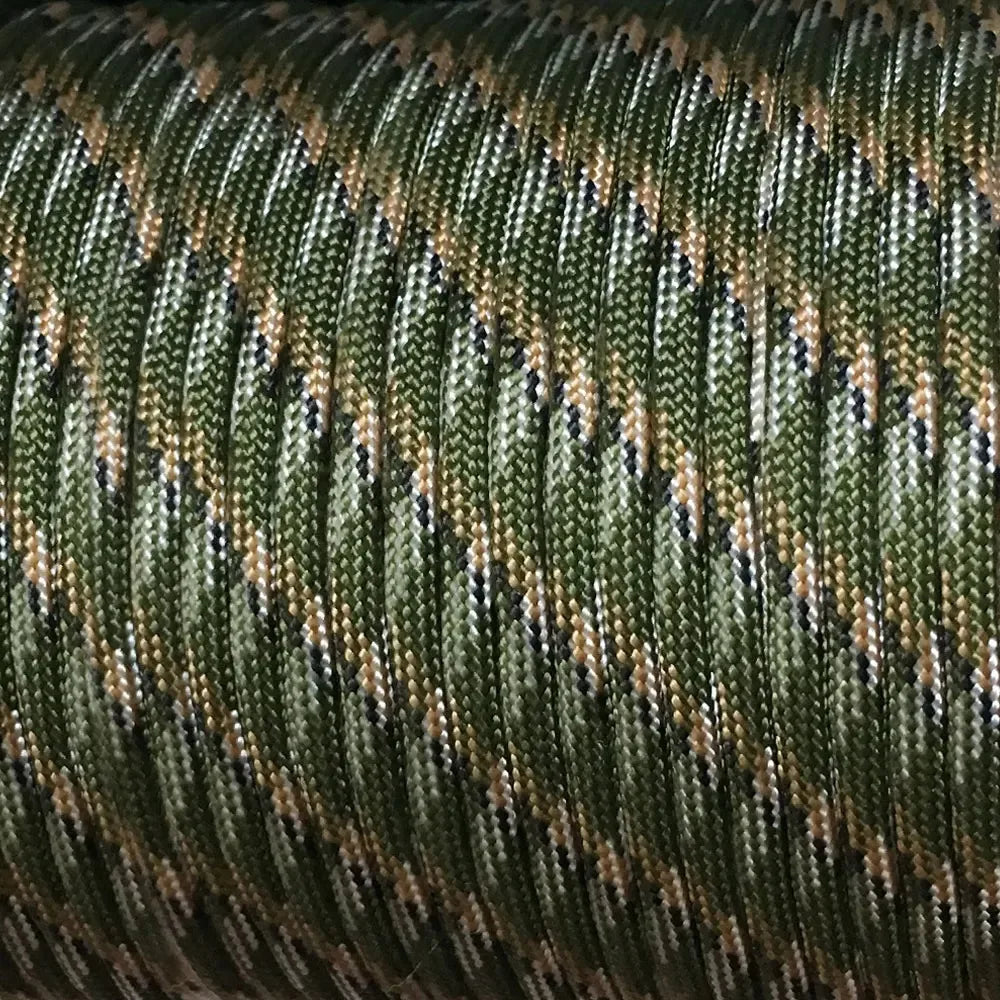 Corde paracorde 550 à 7 cœurs, 5, 15, 30 M, Dia.4mm, pour Camping en plein air, longe de survie, Parachute, accessoires de tente de randonnée
