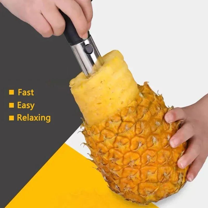 Trancheuse à ananas, éplucheuse, coupe-ananas, couteau d'office, ustensiles de cuisine en acier inoxydable, accessoires et gadgets de cuisine