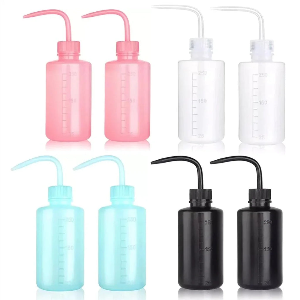 Bouteille de lavage pour tatouage, flacon de rinçage de sécurité, outils d'arrosage, arrosoir à pression, flacon de lavage, fournitures pour tatouage