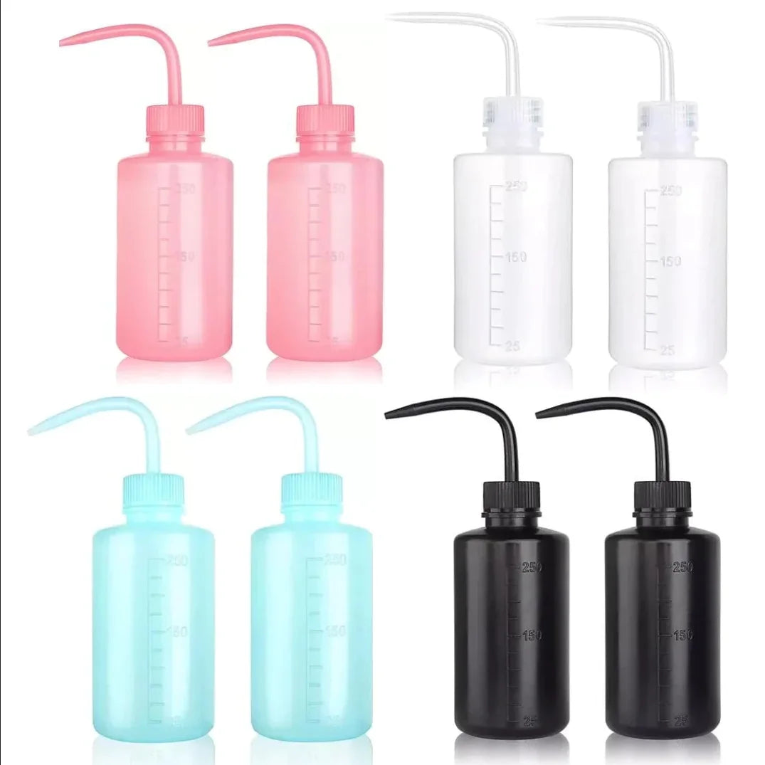 Bouteille de lavage pour tatouage, flacon de rinçage de sécurité, outils d'arrosage, arrosoir à pression, flacon de lavage, fournitures pour tatouage
