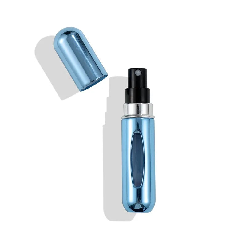 Flacon de recharge de parfum de 5 ml, mini vaporisateur portable rechargeable, pompe à parfum, récipient cosmétique vide, atomiseur pour voyage, accessoire tendance