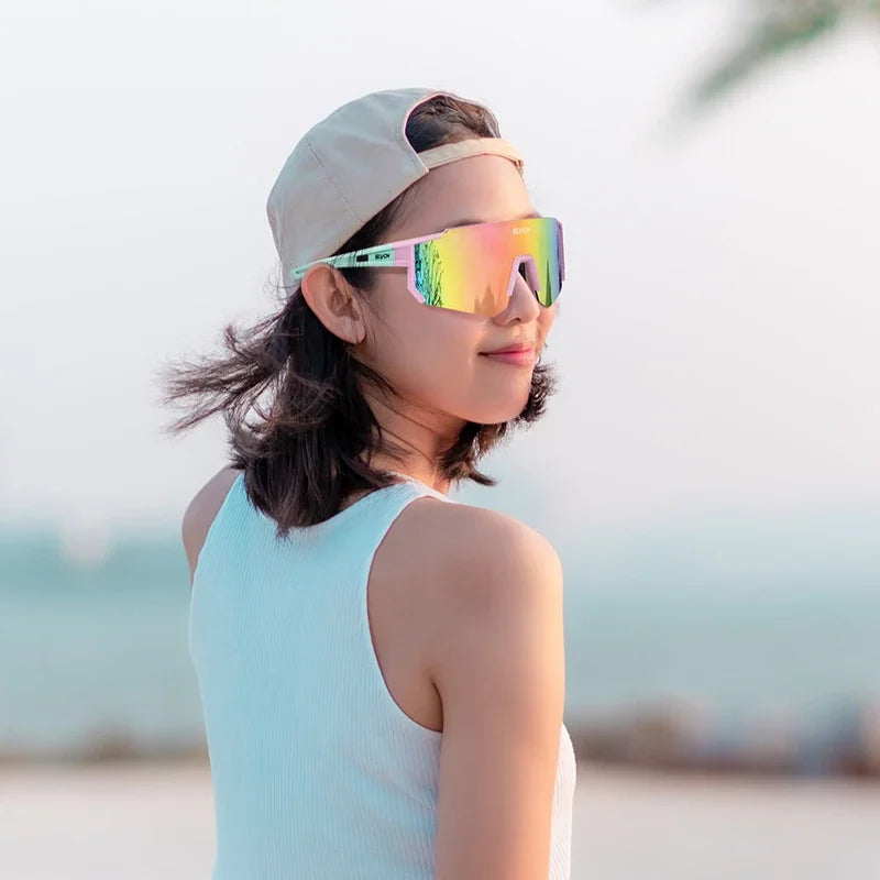 SCVCN nouvelles lunettes de soleil de cyclisme en plein air hommes vtt conduite vélo lunettes sport escalade lunettes de protection vélo UV400