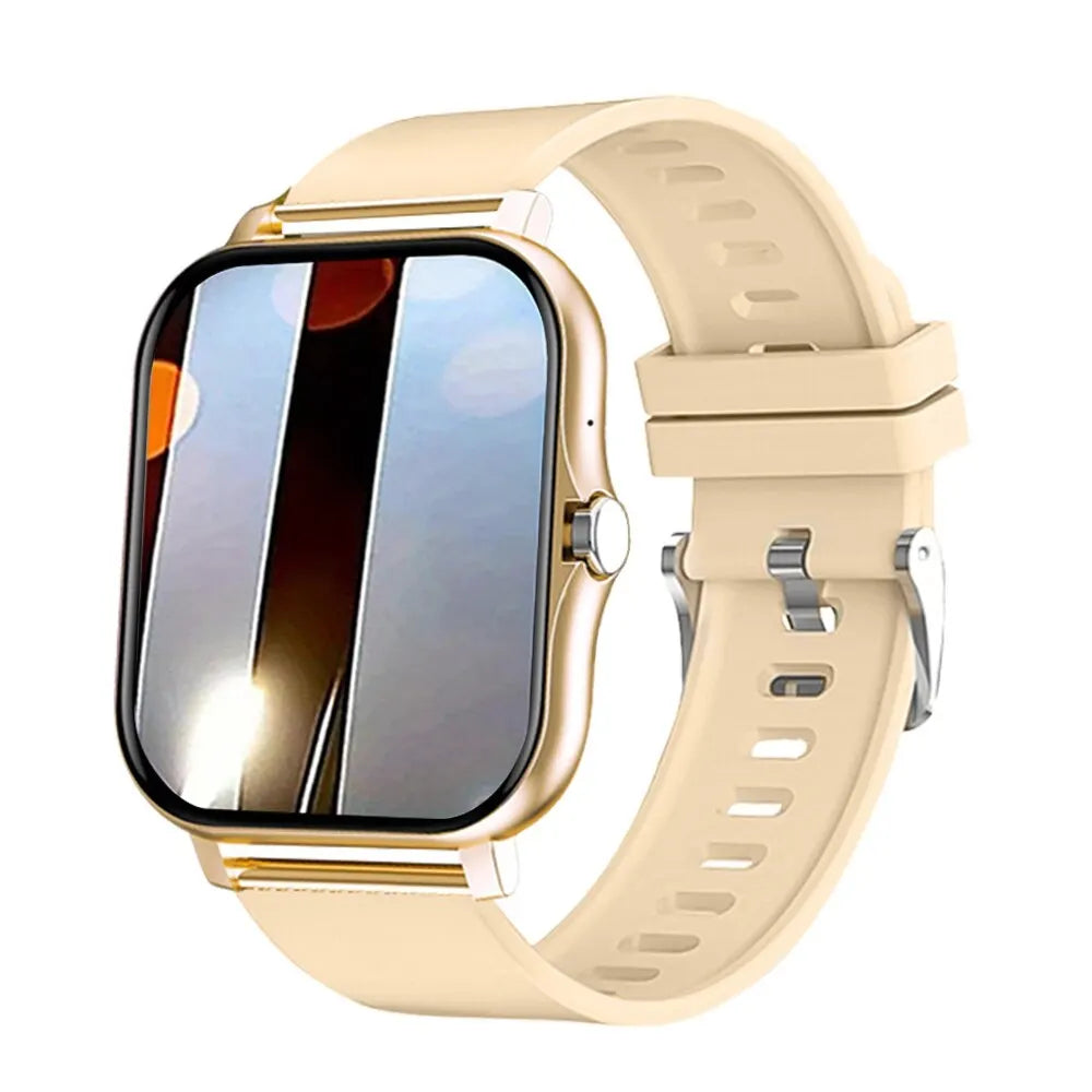 HOMEFISH Smart Watch Android Phone 1.44''Inch Color Screen Bluetooth Call Blood Oxygen/Pressure Monitoring Smart Watch Women Men