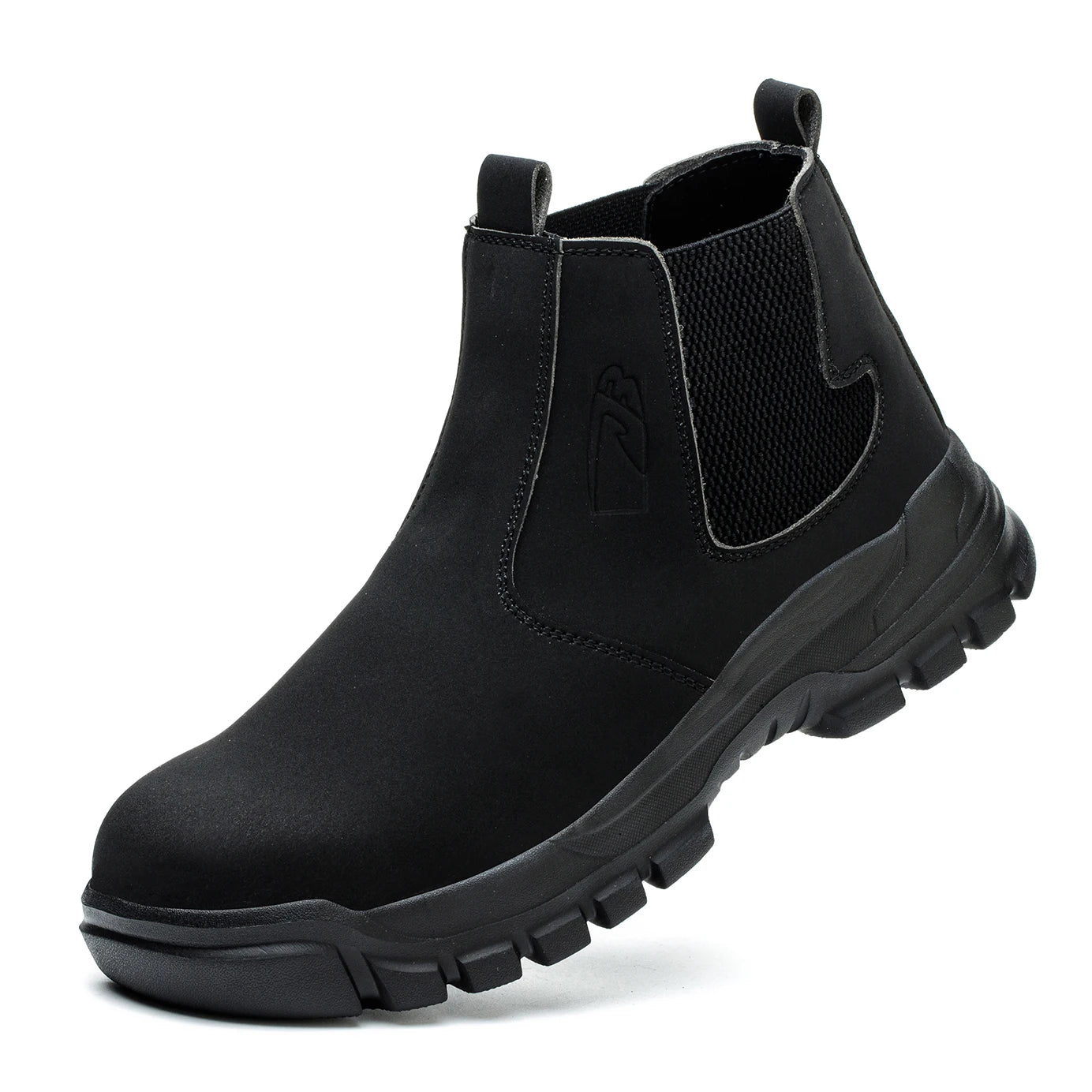 Bottes de sécurité imperméables pour hommes, bottes de travail à bout en acier indestructible, chaussures de sécurité Anti-écrasement et résistantes aux coups de couteau, Botas Para Hombre