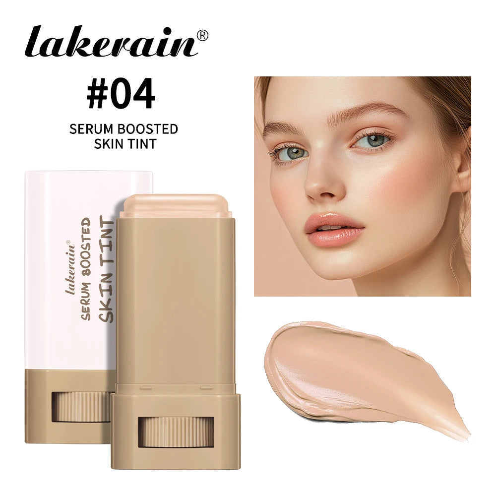 Bâton de teinte pour la peau, sérum teinté solide, imperméable, nourrissant, fond de teint, baume pour le visage, maquillage