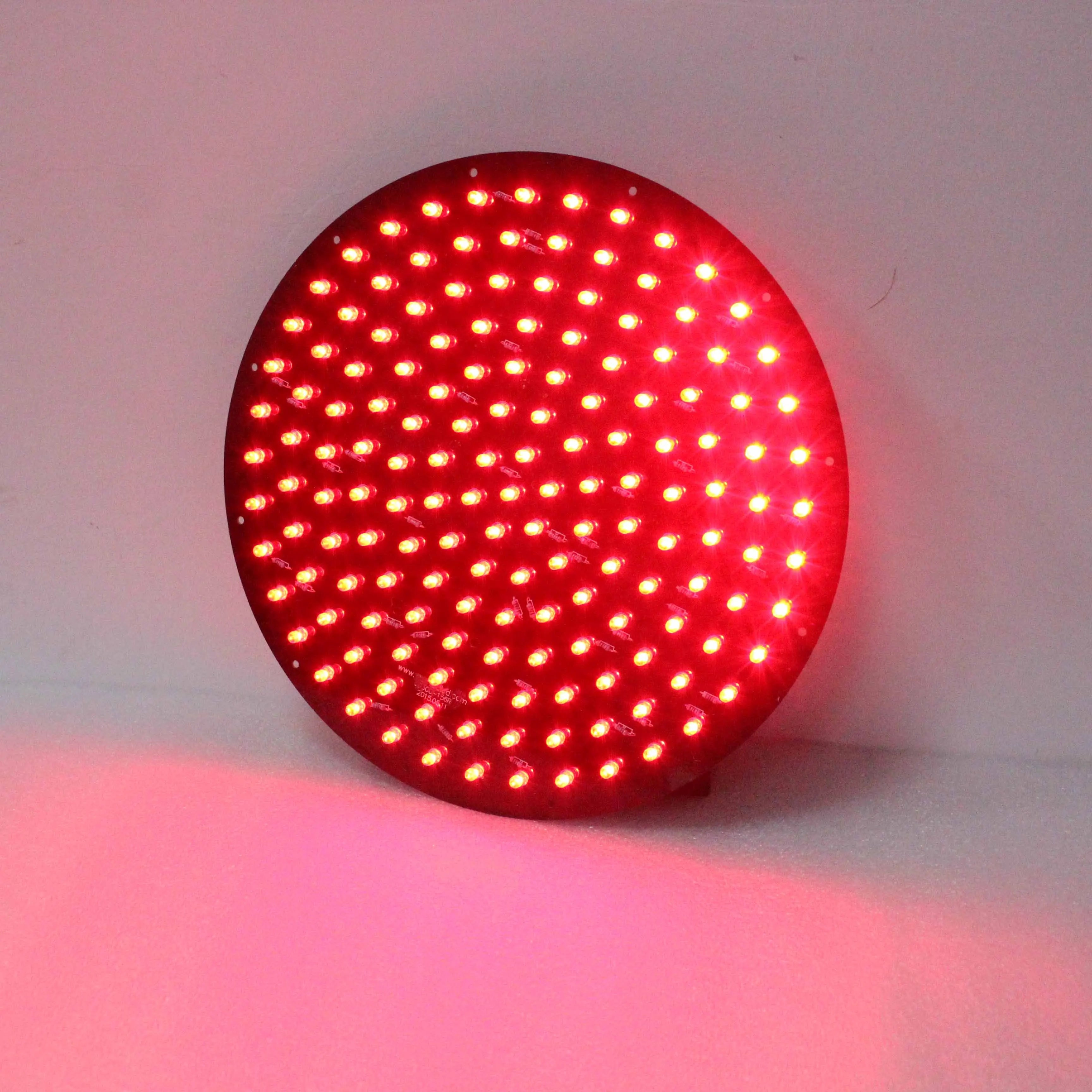 Feu de signalisation rouge de remplacement DC12V haute luminosité, boule pleine de 300 mm de diamètre pour la sécurité routière