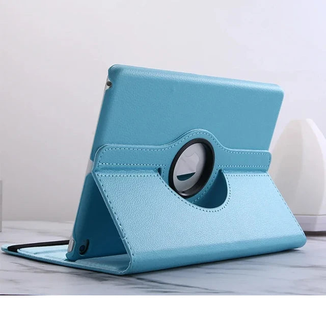 Étui pour iPad 9,7 pouces (5e et 6e générations), iPad Air 11 pouces (2e, 3e, 4e et 5e générations), étui avec support rotatif pour iPad 10,2 pouces (7e, 8e, 9e, 10e et 11e générations), iPad Pro 11