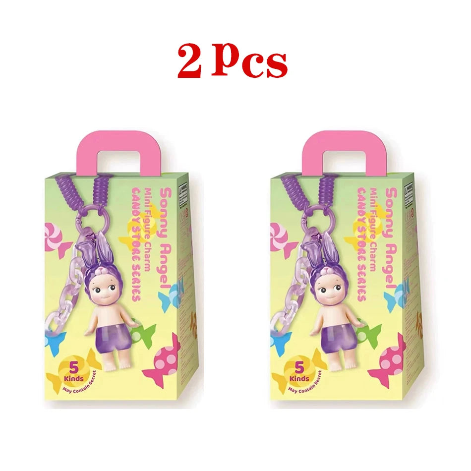 Sonny Angel – poupée série maison de bonbons, boîte aveugle, poupée mignonne, porte-clés pendentif, tendance, fait à la main, cadeau d'anniversaire pour femme