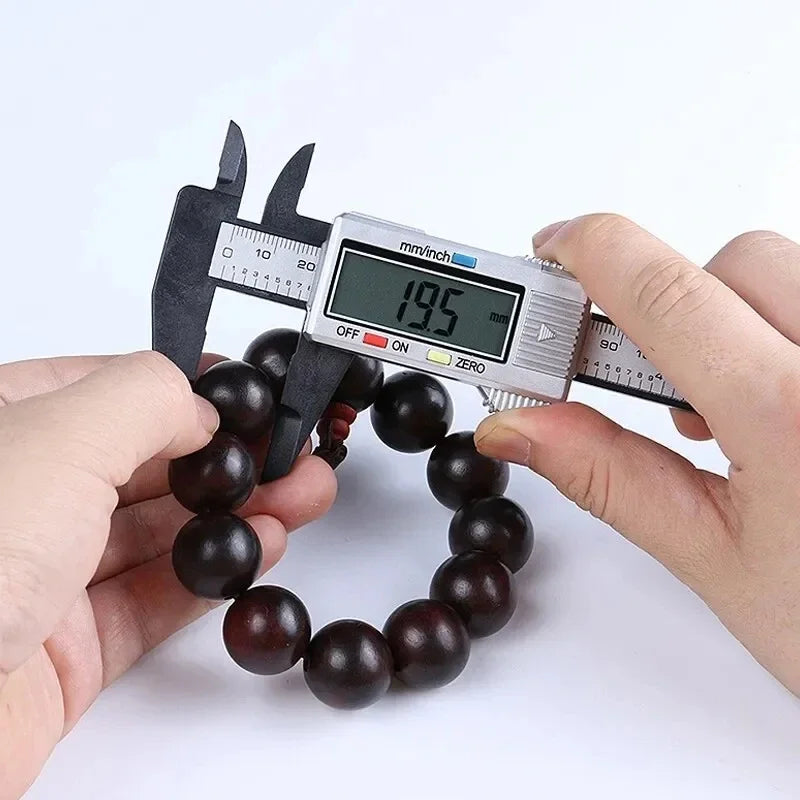 1PC Plastic Vernier Caliper Mini Portable Caliper Student Vernier Ruler 0-150mm Measuring Tool New