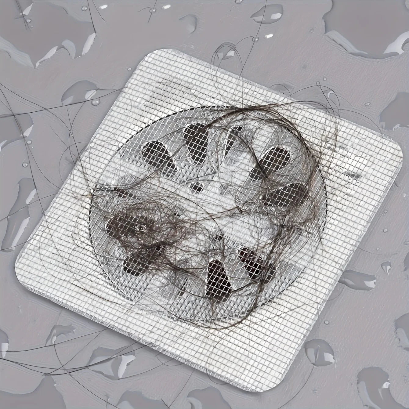 Floor Drain Sticker, Insect-proof Self-adhesive Bathroom Hair Filter Net, Sewer Filter, Kitchen Anti-blocking Mesh Net