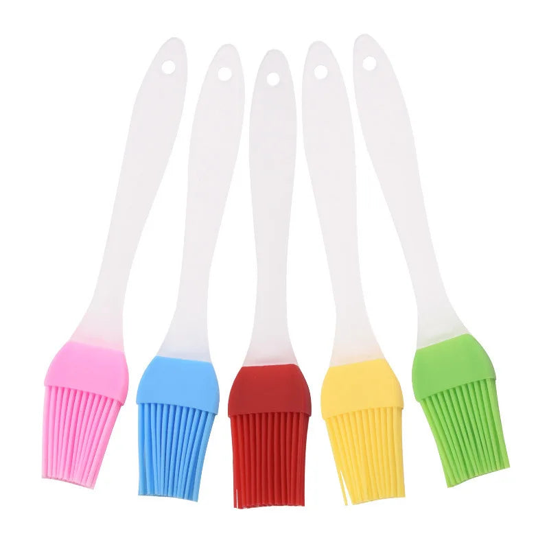 Brosse à huile de cuisine pour crêpes comestibles, brosse de cuisson pour crêpes domestiques, résistante aux hautes températures, huile de Silicone pour Barbecue, sans perte