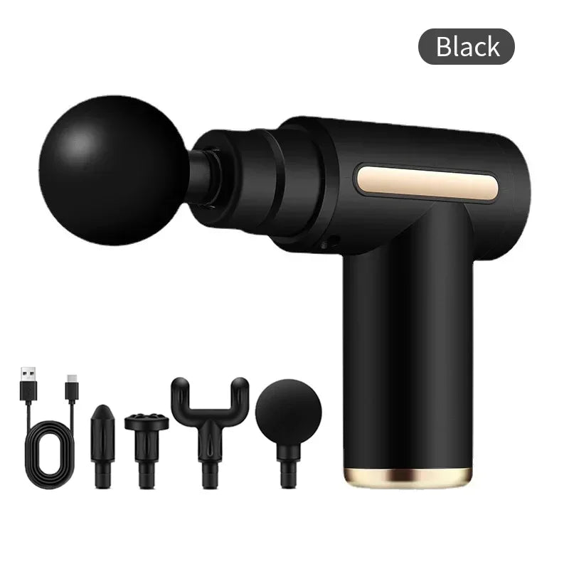 Nouveau pistolet de Massage Portable pour le Fascia, Mini pistolet de Massage pour les tissus profonds du cou et des pieds, léger, vitesse réglable, équipement de Massage pour tout le corps