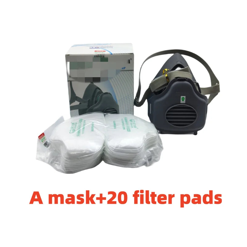 Masque antipoussière, protection de masque, polissage de poussière industrielle, décoration d'usine de ciment de mine de charbon, masque respiratoire 3700