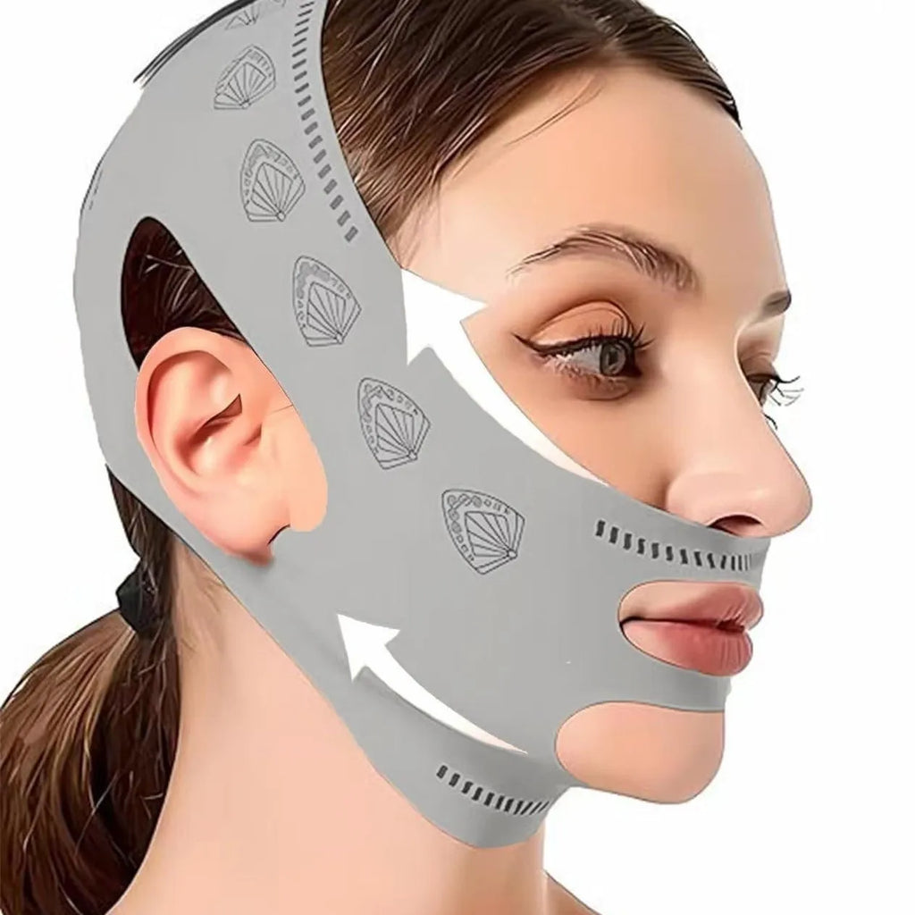 Chin Cheek Slimming Bandage V Shaper V Line Lifting Mask Face Lifting Anti Wrinkle Strap Sleeping Mask Beauty Health Reusable