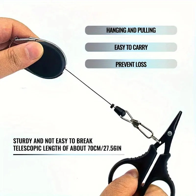 Pince coupante en acier inoxydable pour la pêche à la carpe, idéale pour couper les lignes tressées en PE. Accessoires et outils pour la pêche à la carpe