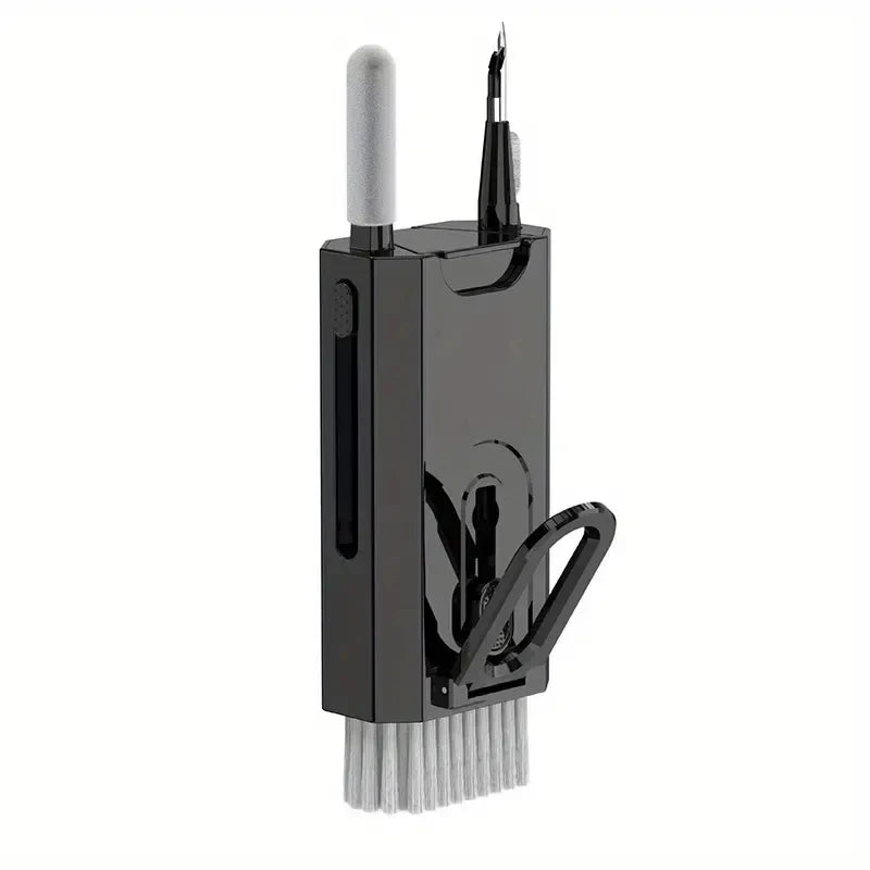 Kit de nettoyage 8 en 1 : brosse pour clavier d'ordinateur, stylo de nettoyage pour écouteurs, outils de nettoyage pour casque, tablette et téléphone, extracteur de touches