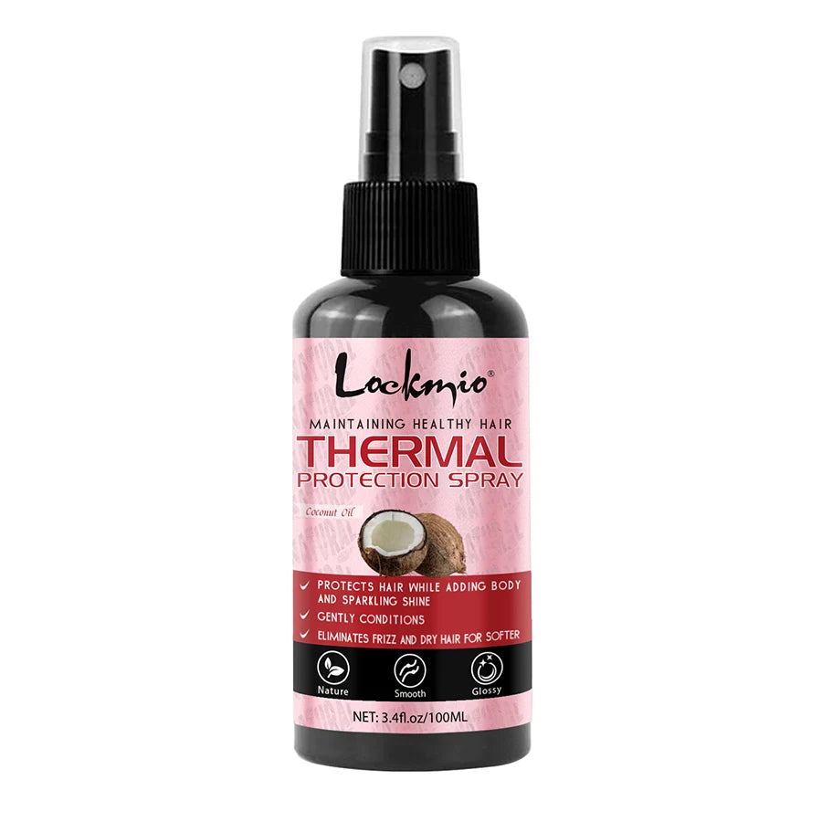 Spray protecteur thermique pour cheveux, sérum protecteur de chaleur, protège les cheveux des dommages causés par les UV, après-shampoing hydratant pour femmes