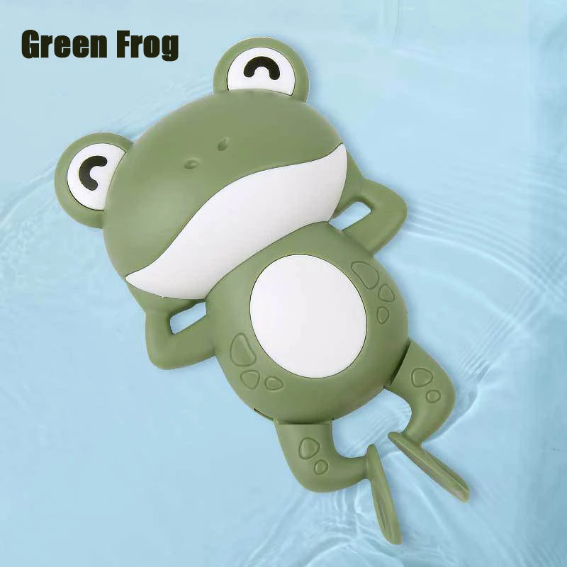 Jouet de bain grenouille-plastique Non toxique, adapté aux jeux d'eau, partenaire idéal de jeu de douche et de piscine, cadeau pour les vacances d'été