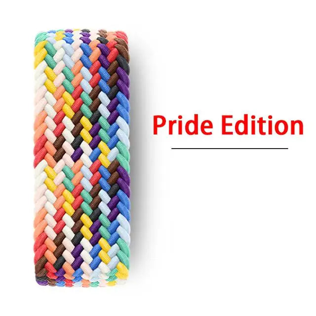 Bracelet pour Apple watch série 10 46mm 42mm 9 7 8 5 SE 6 44mm 45mm 40mm 38 41mm Ultra 49mm, bracelet correa tressé à boucle Solo