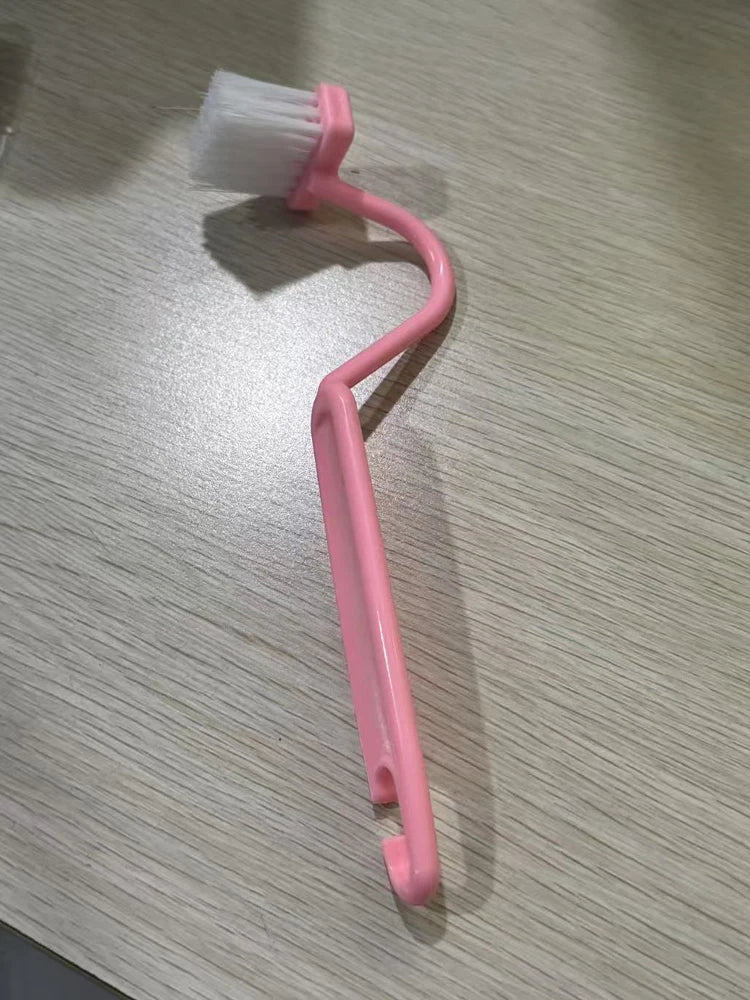 Brosse de toilette incurvée à long manche (1/2/3 pièces) - Outils de nettoyage en profondeur pour la maison et la salle de bain